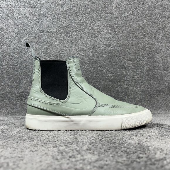 Nike SB Zoom Janoski RM BQ5888-300 Mens Size 5 Jade Green Slip On Mid Boots Used - Picture 1 of 12